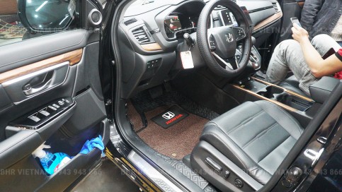 Thảm lót sàn ô tô 360 độ Honda CRV giá tại xưởng, rẻ nhất Hà Nội, TPHCM